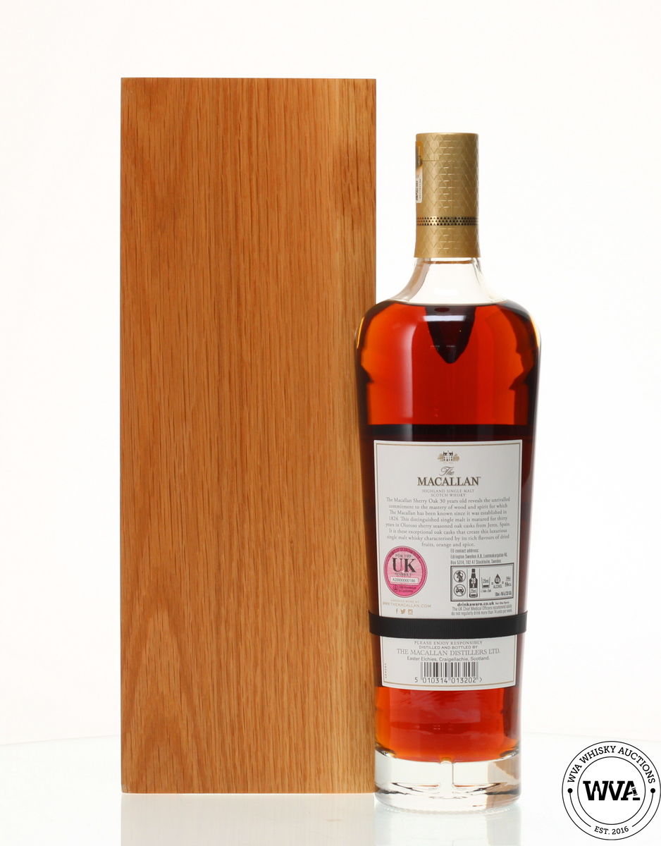 MACALLAN 30 YEAR OLD SHERRY OAK (2021)