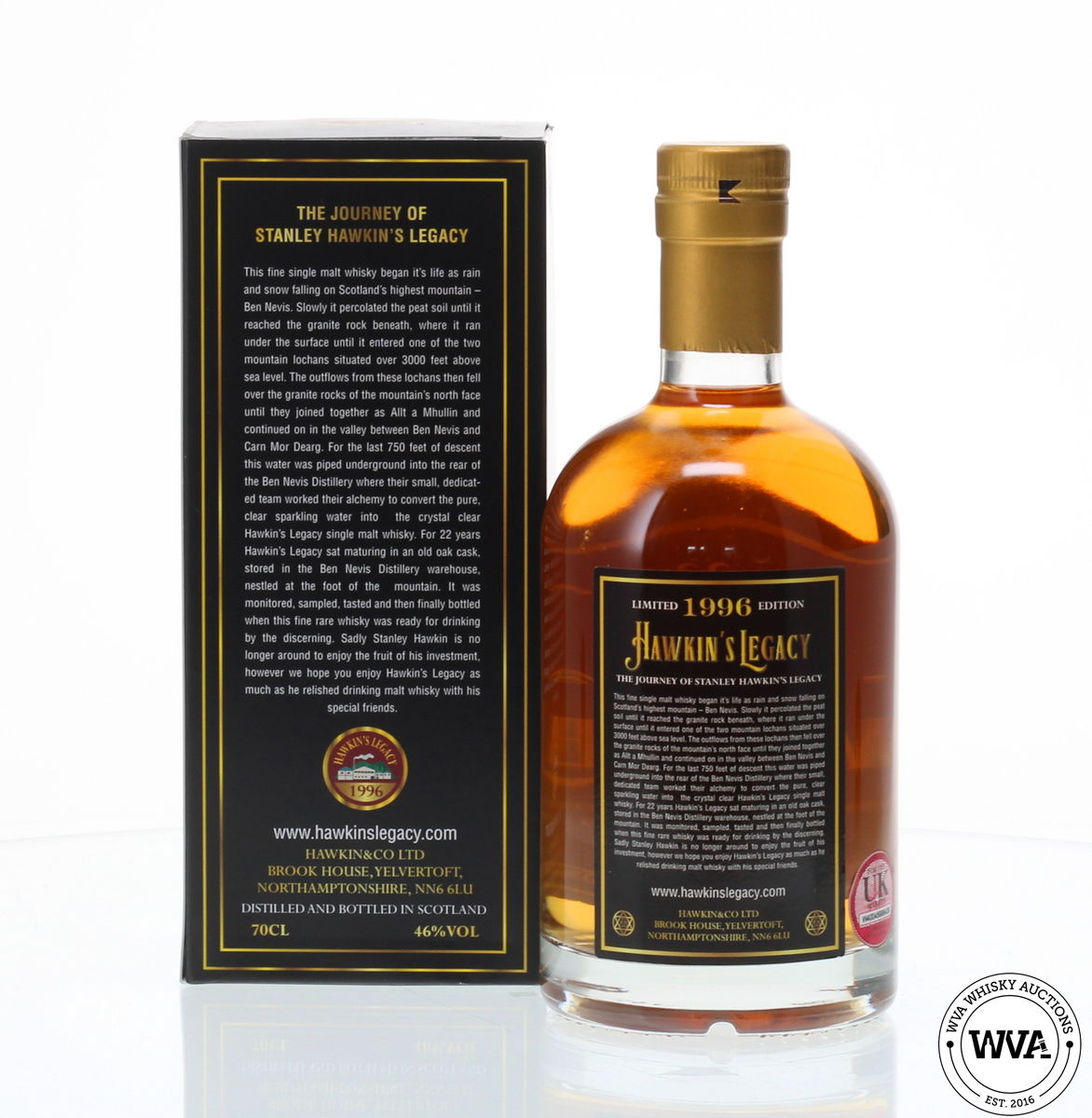 BEN NEVIS HAWKINS LEGACY 1996 22 YEAR OLD