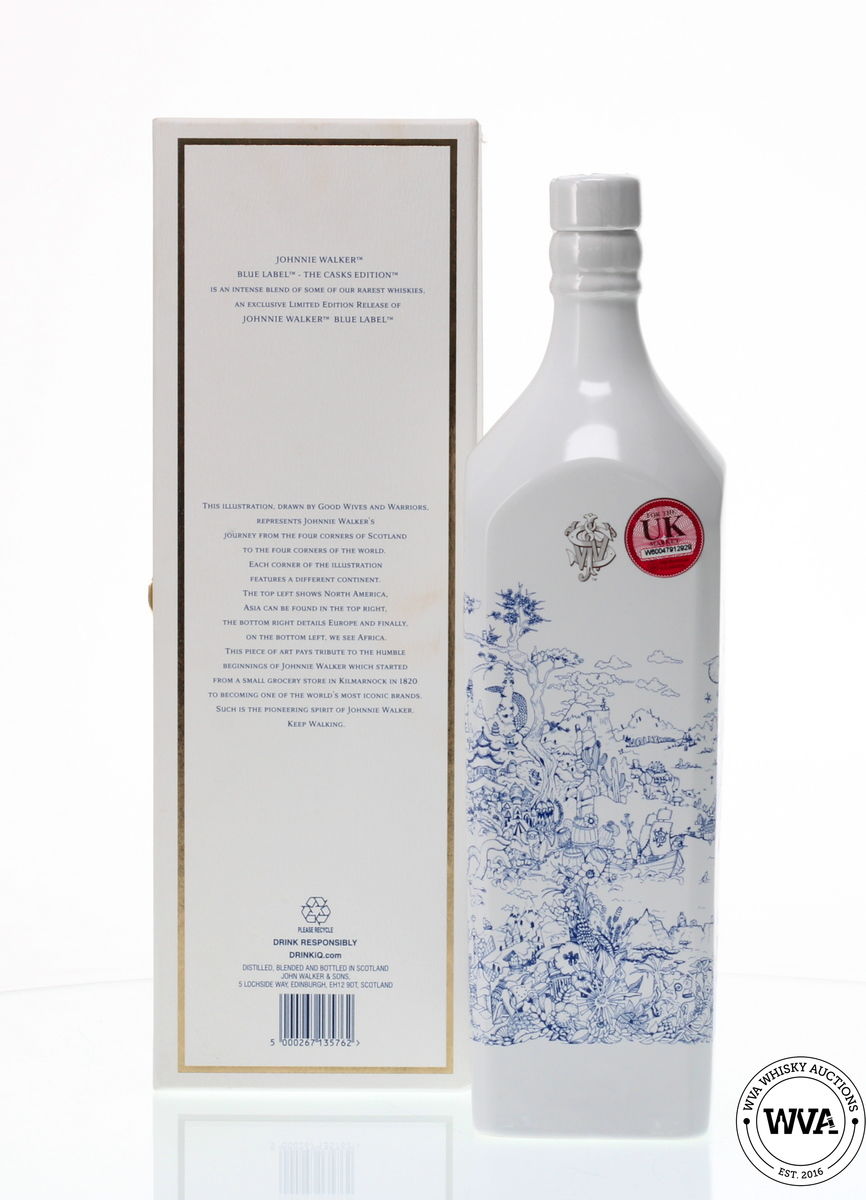JOHNNIE WALKER BLUE LABEL CASKS EDITION - JOHNNIE WALKER HOUSE
