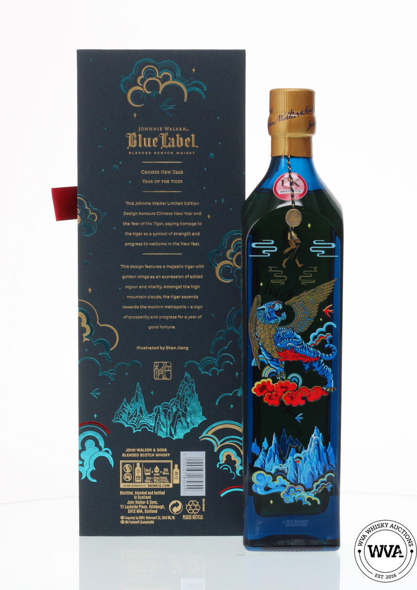 JOHNNIE WALKER BLUE LABEL - YEAR OF THE TIGER