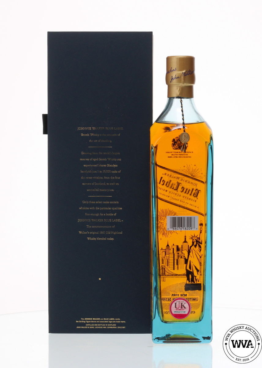 JOHNNIE WALKER BLUE LABEL - NEW YORK