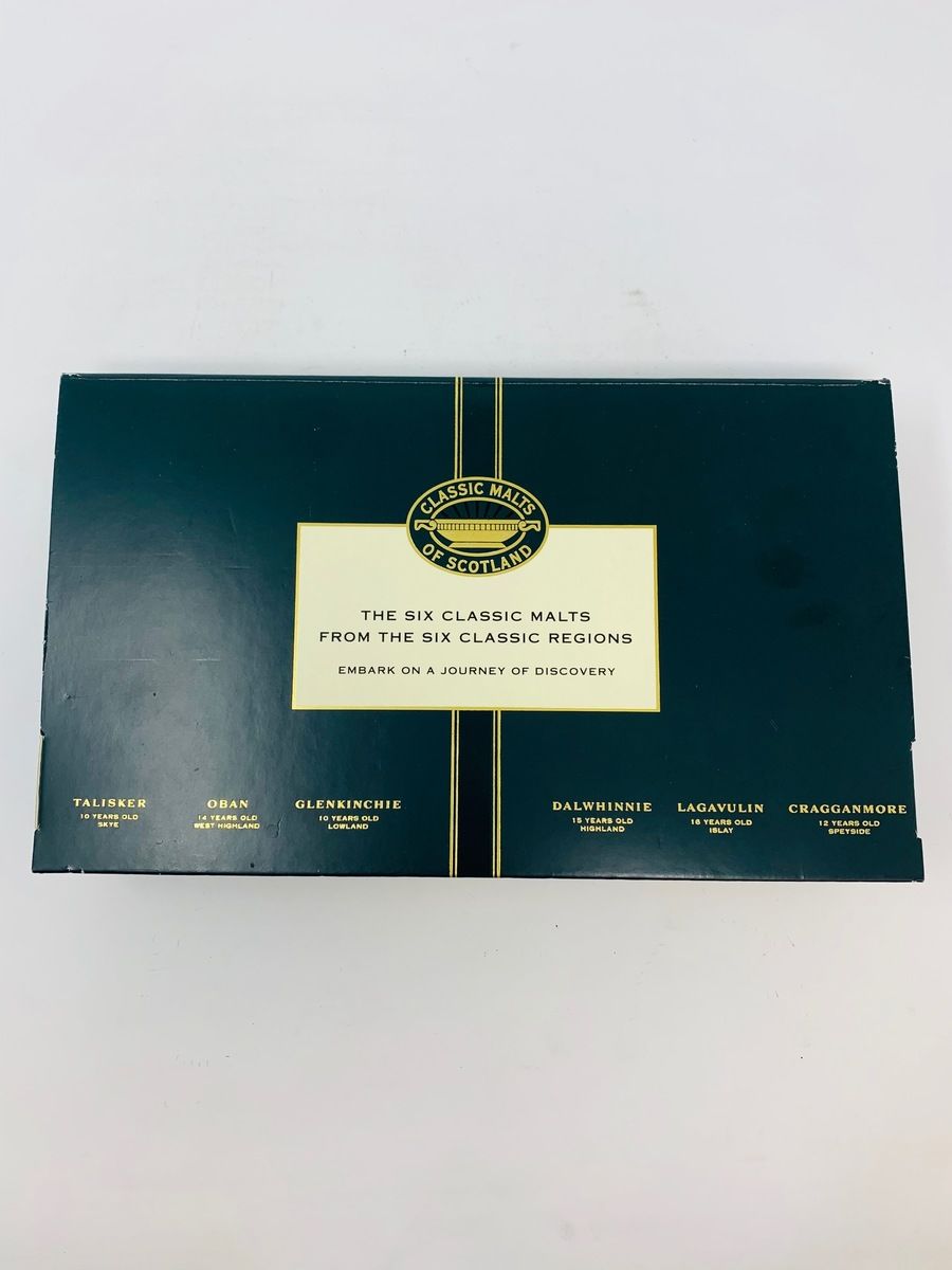 THE CLASSIC MALTS MINIATURES SELECTION BOX
