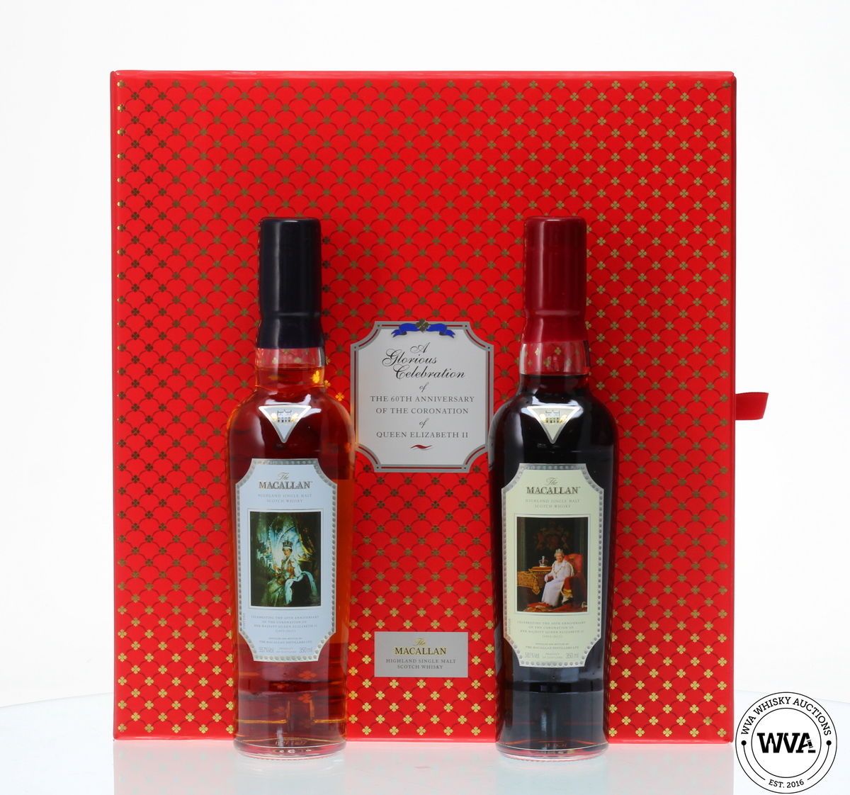 MACALLAN 60TH ANNIVERSARY OF THE CORONATION 2 X 35CL