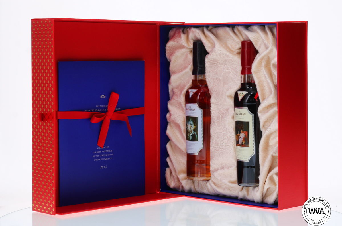 MACALLAN 60TH ANNIVERSARY OF THE CORONATION 2 X 35CL