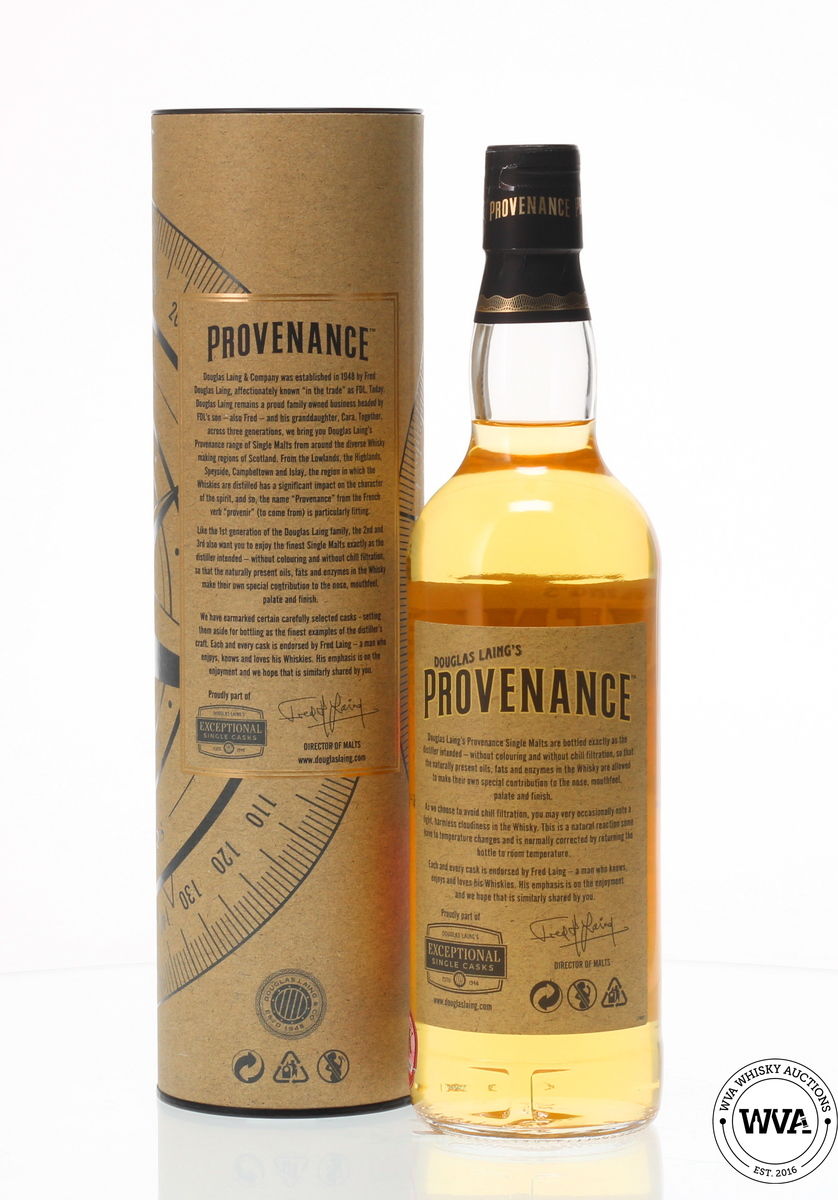 GLENTAUCHERS 2009 7 YEAR OLD - PROVENANCE
