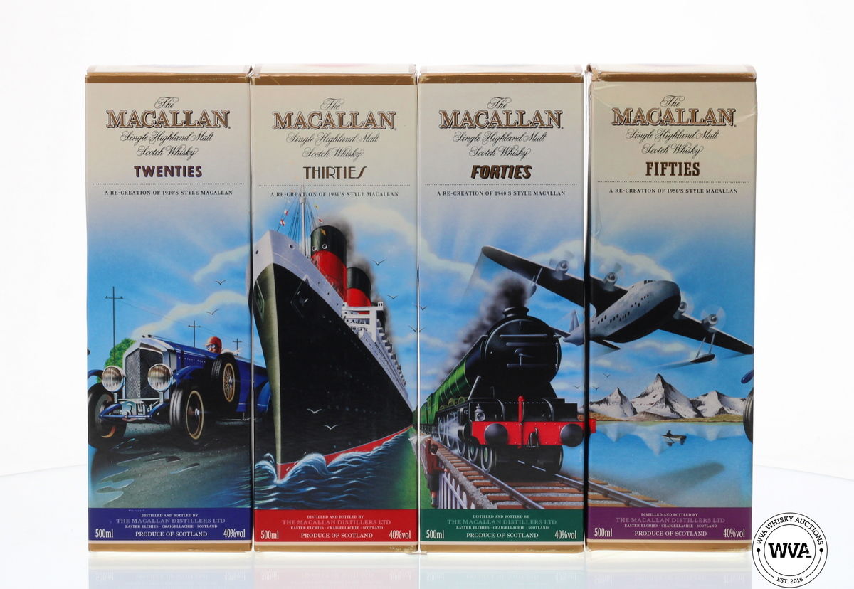 MACALLAN DECADES COLLECTION (4 X 50CL)