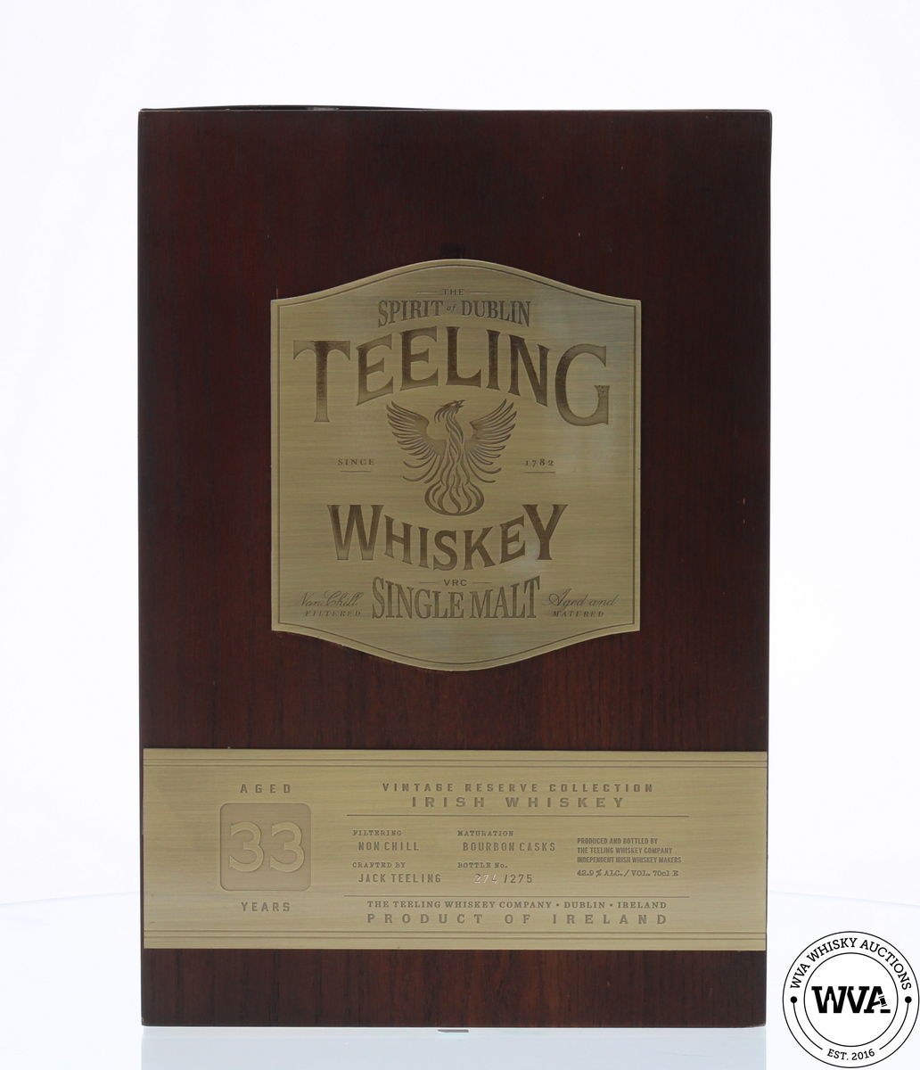 TEELING 33 YEAR OLD - VINTAGE RESERVE COLLECTION
