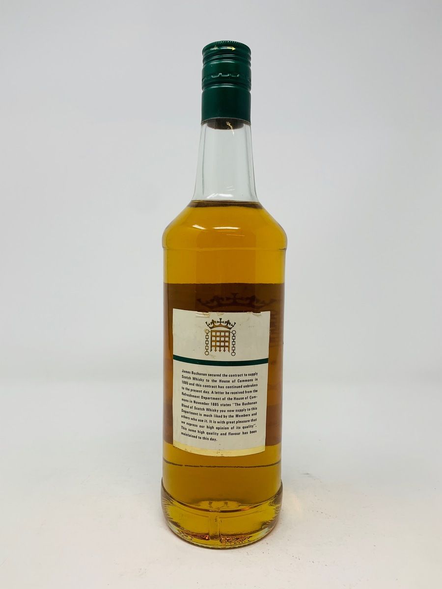 HOUSE OF COMMONS 12 YEAR OLD NO1 SCOTCH WHISKY 1980'S