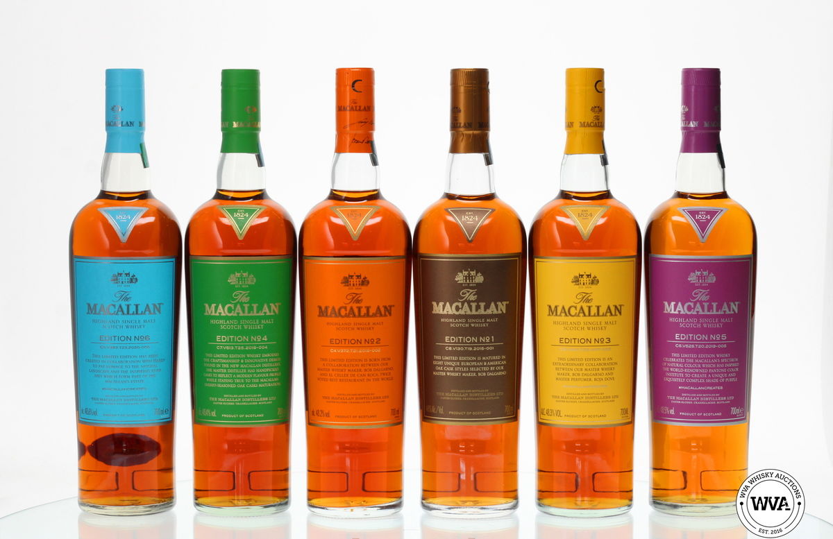 MACALLAN EDITIONS (1-6) 