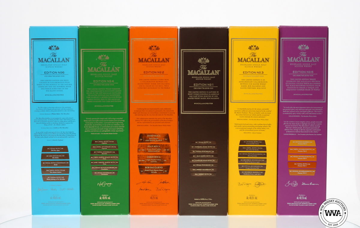 MACALLAN EDITIONS (1-6) 