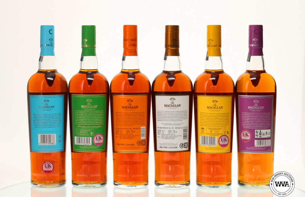 MACALLAN EDITIONS (1-6) 