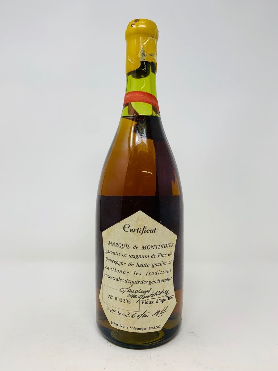 MARQUIS DE MONTDIDIER 1897 VSOP FINE DE BOURGOGNE 