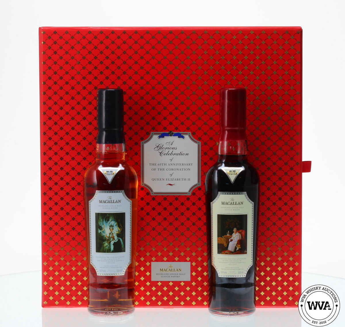 MACALLAN 60TH ANNIVERSARY OF THE CORONATION 2 X 35CL