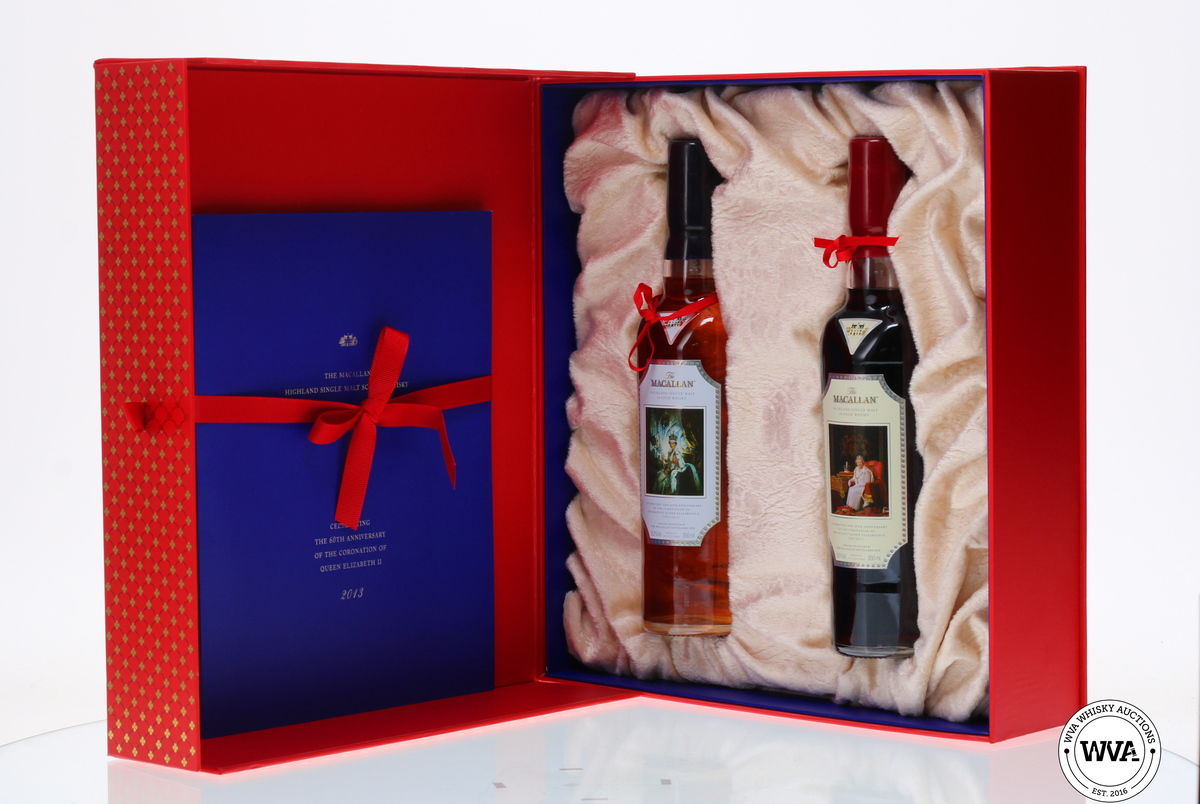 MACALLAN 60TH ANNIVERSARY OF THE CORONATION 2 X 35CL