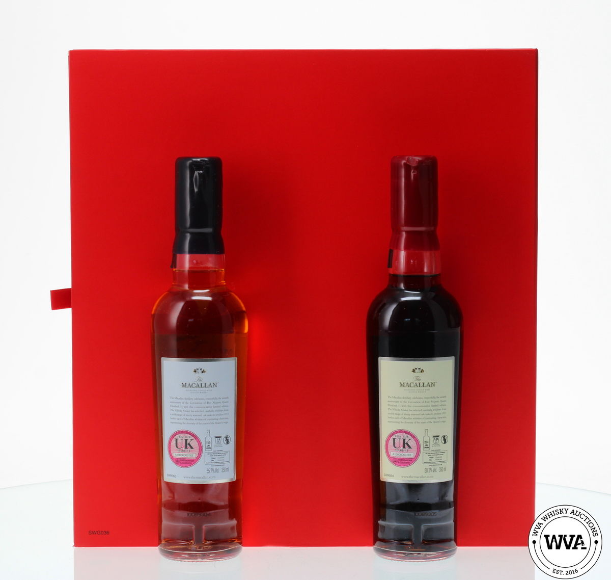 MACALLAN 60TH ANNIVERSARY OF THE CORONATION 2 X 35CL