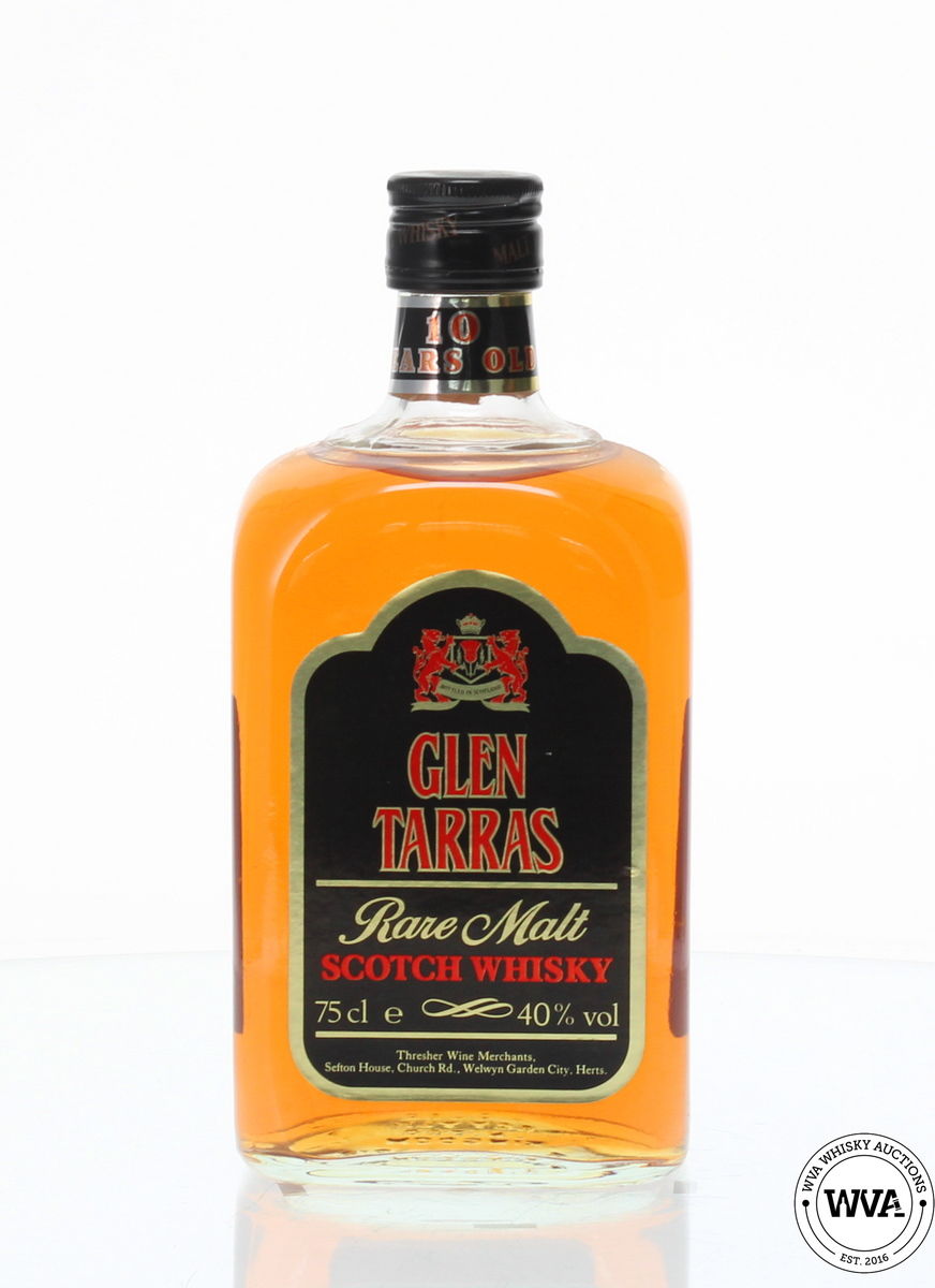GLEN TARRAS RARE MALT SCOTCH WHISKY 1980'S