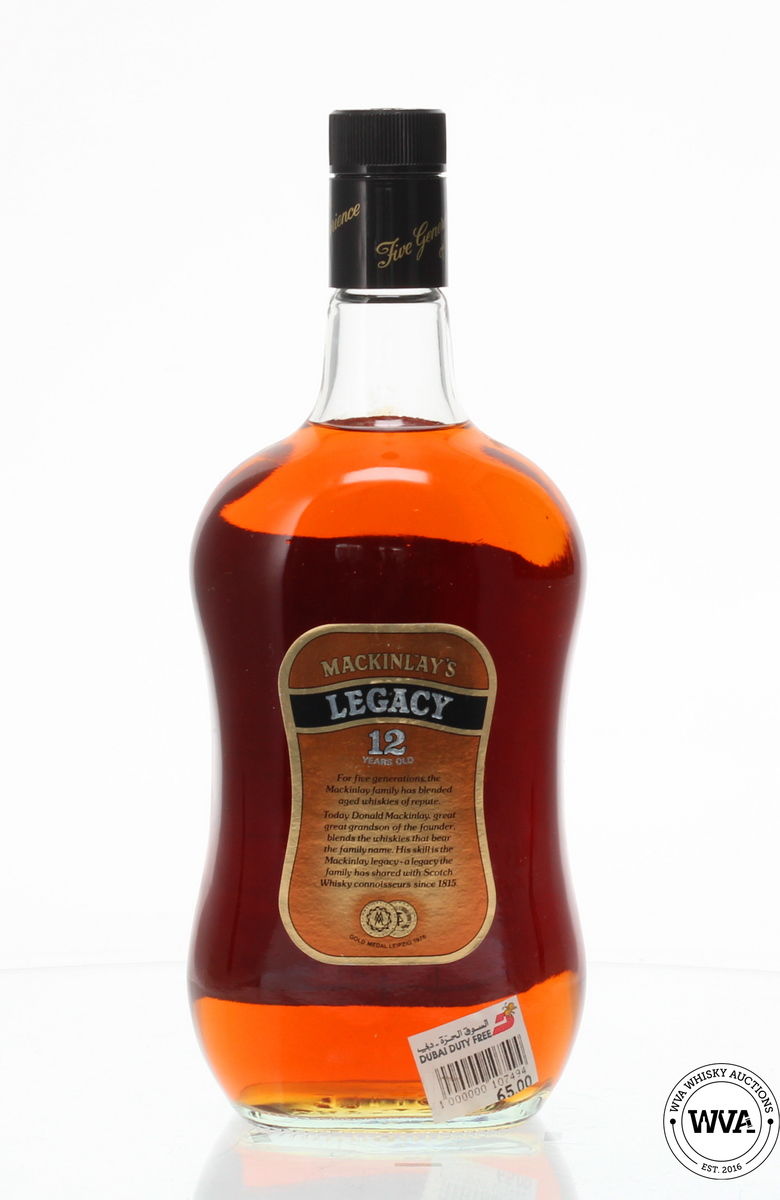 MACKINLAYS LEGACY 1980'S - 12 YEAR OLD