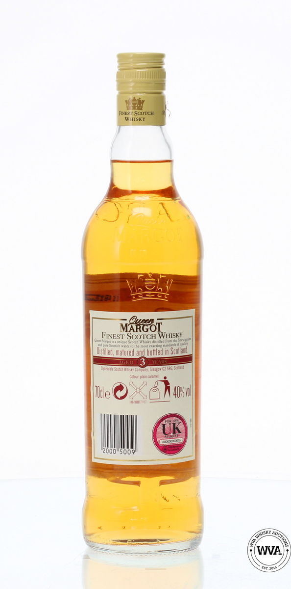 QUEEN MARGOT 3 YEAR OLD FINEST WHISKY