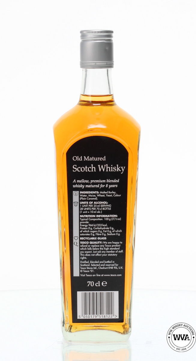 TESCO'S FINEST 8 YEAR OLD SCOTCH WHISKY