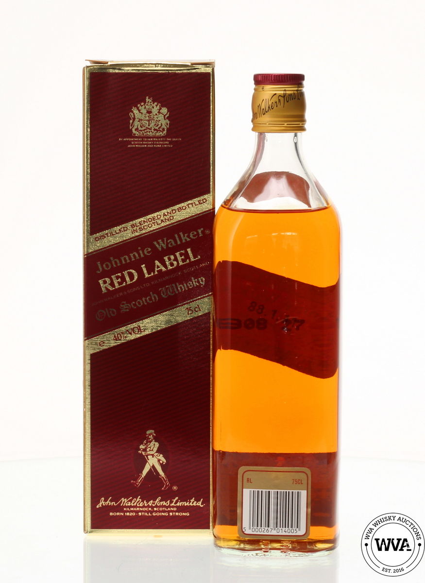 JOHNNIE WALKER RED LABEL 1980's