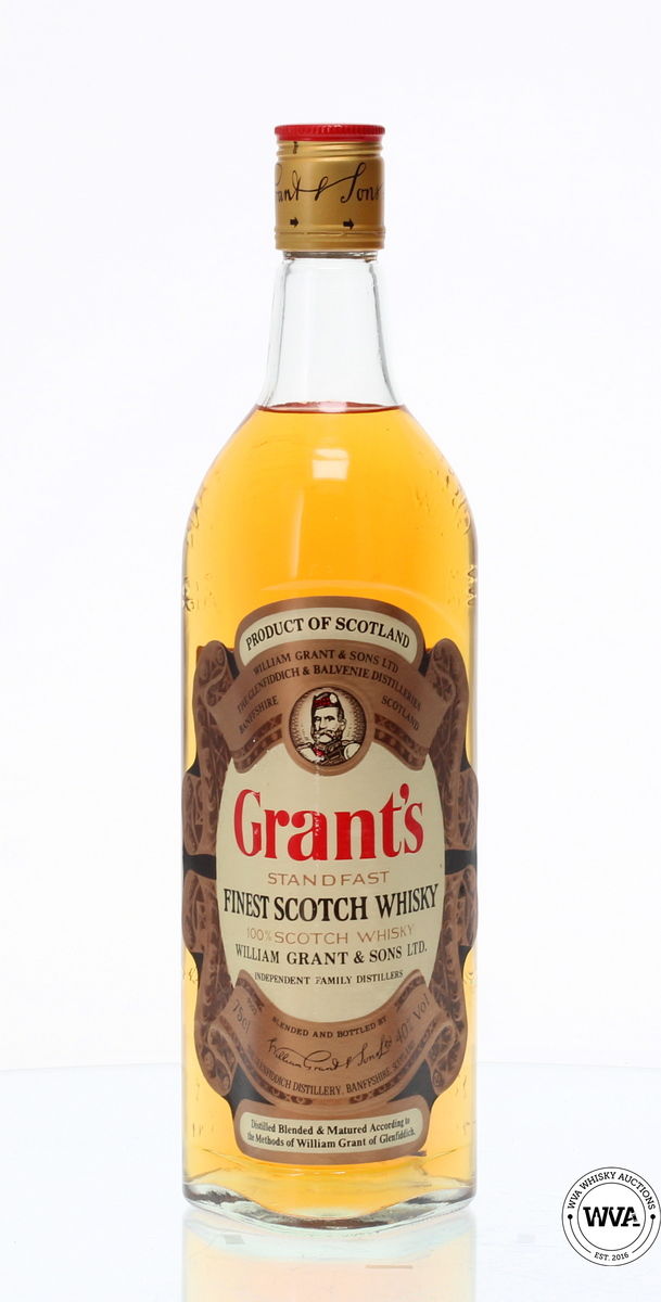 GRANTS STAND FAST SCOTCH WHISKY 1980'S