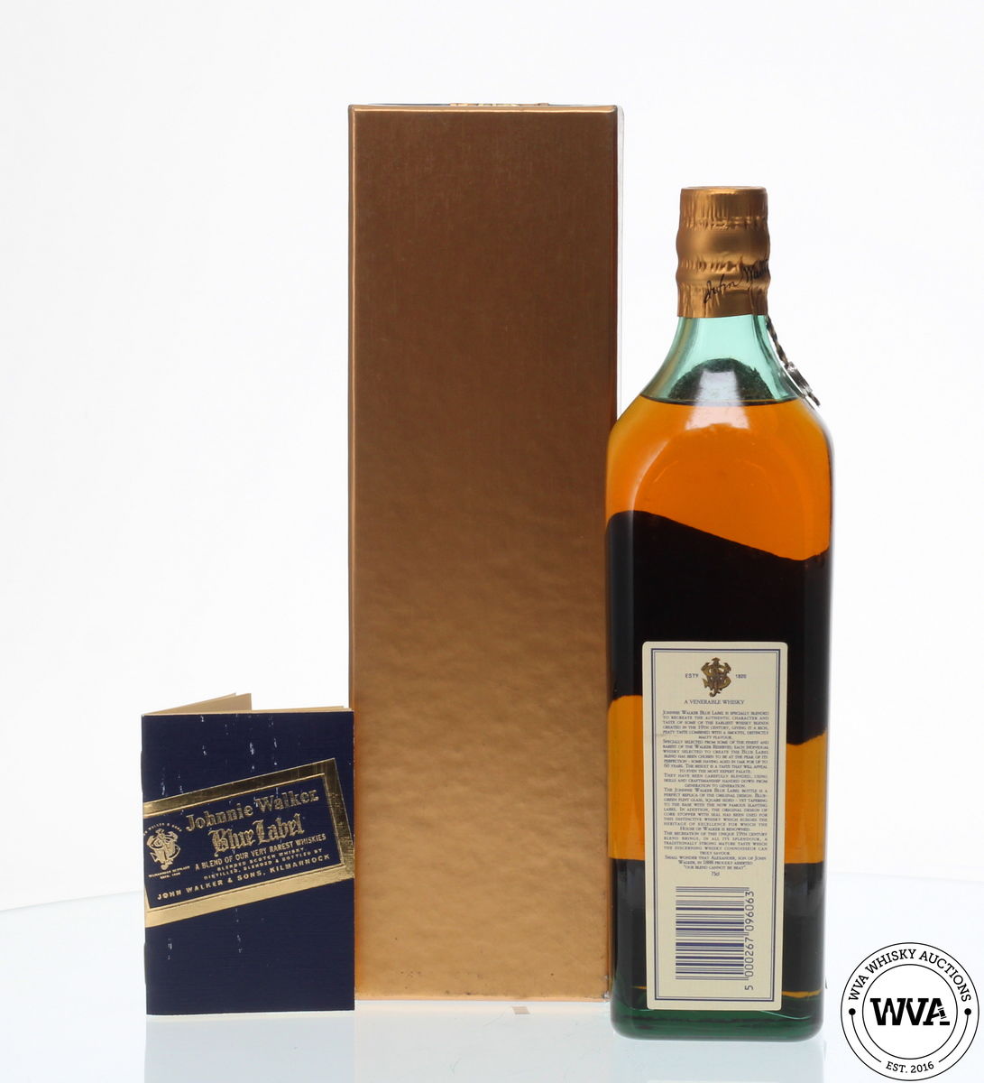 JOHNNIE WALKER OLDEST BLUE LABEL