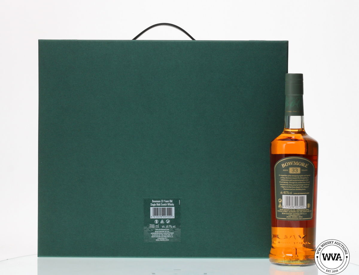 BOWMORE 33 YEAR OLD "THE CHANGELING" - FRANK QUIETLY