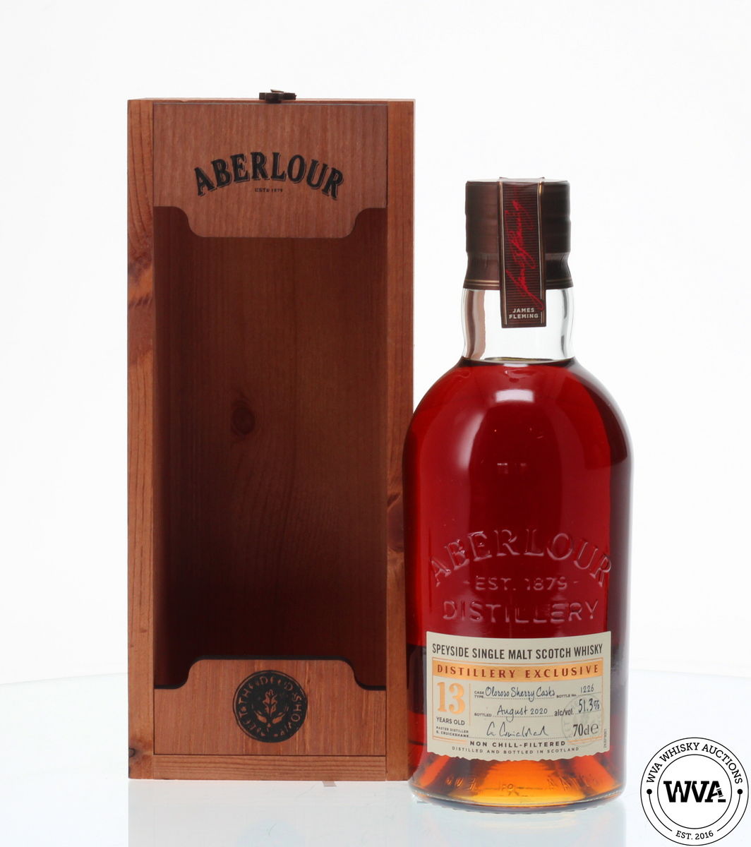 ABERLOUR 13 YEAR OLD - OLOROSO SHERRY DISTILLERY EXCLUSIVE