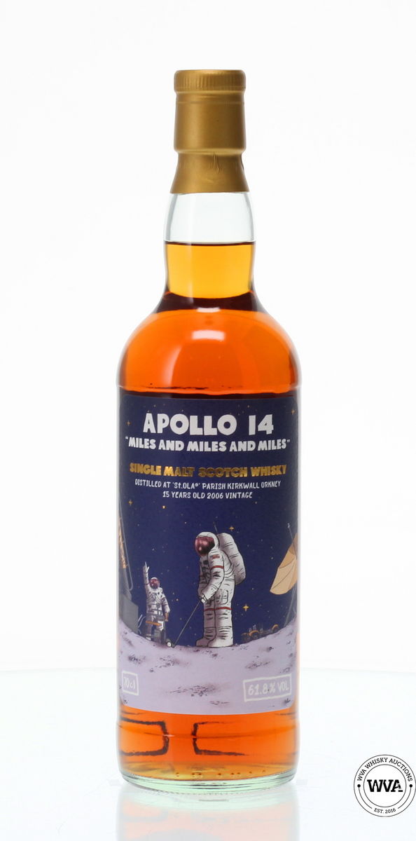 ST. OLA 2006 15 YEAR OLD THE WHISKY BARREL APOLLO 14