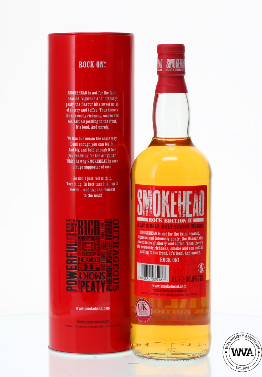SMOKEHEAD ROCK EDITION II ISLAY SINGLE MALT