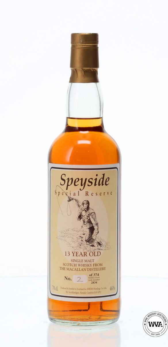 MACALLAN 13 YEAR OLD #2834 - 1990'S GREAT WHISKY SWINDLE