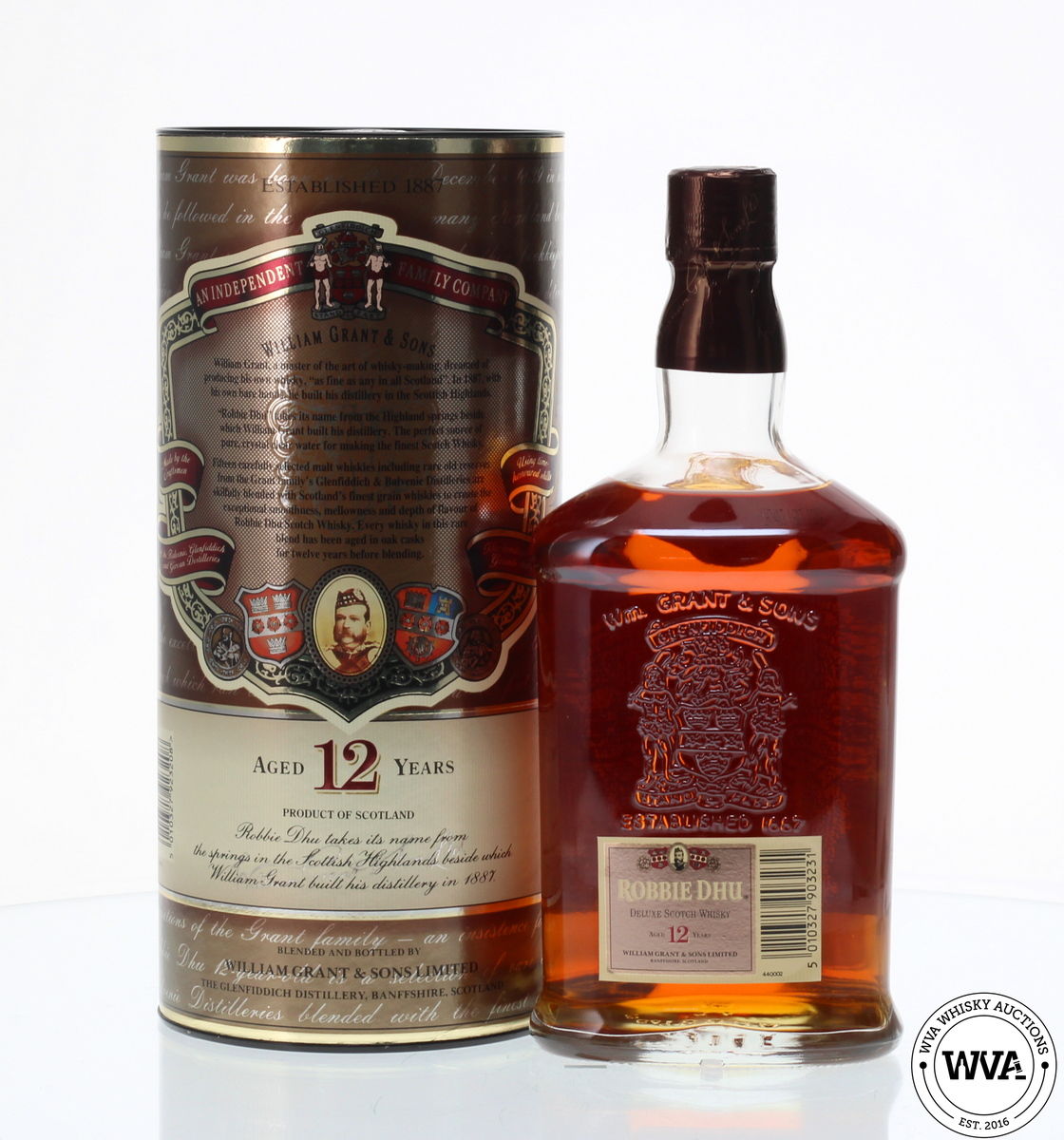 ROBBIE DHU 12 YEAR OLD 