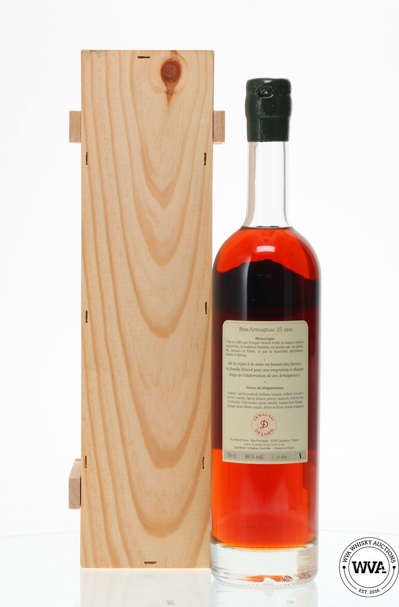 DELORD BAS-ARMAGNAC 25 YEAR OLD 
