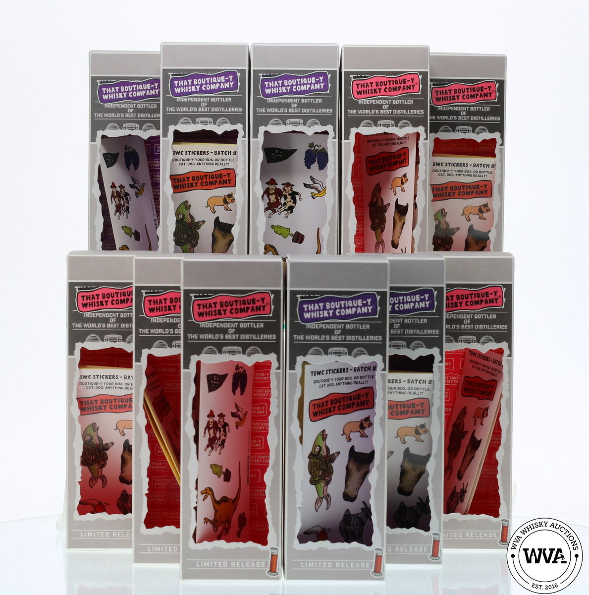 BOUTIQUE-Y WHISKY 10TH BIRTHDAY FULL SET (16X50CL) 