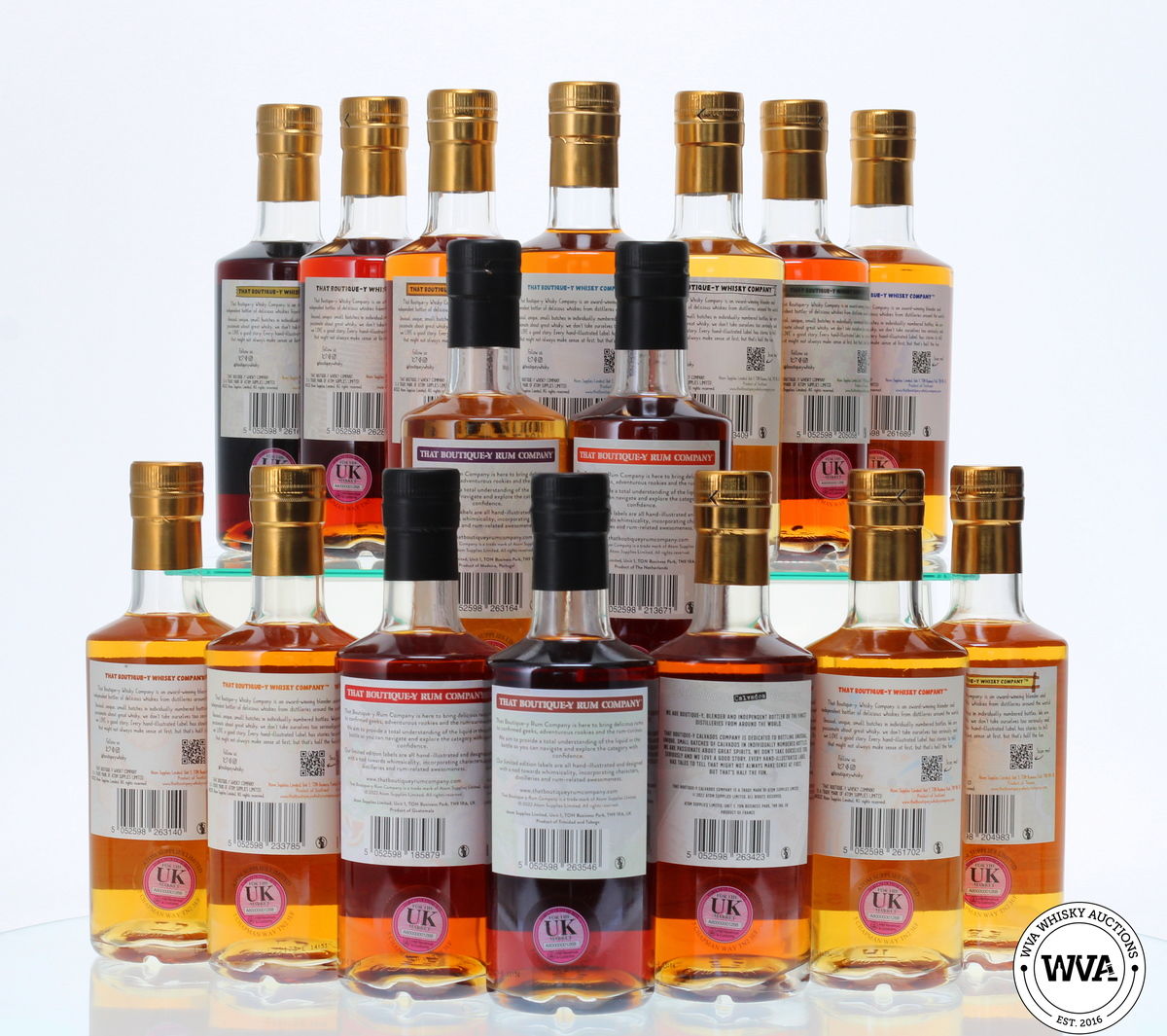 BOUTIQUE-Y WHISKY 10TH BIRTHDAY FULL SET (16X50CL) 