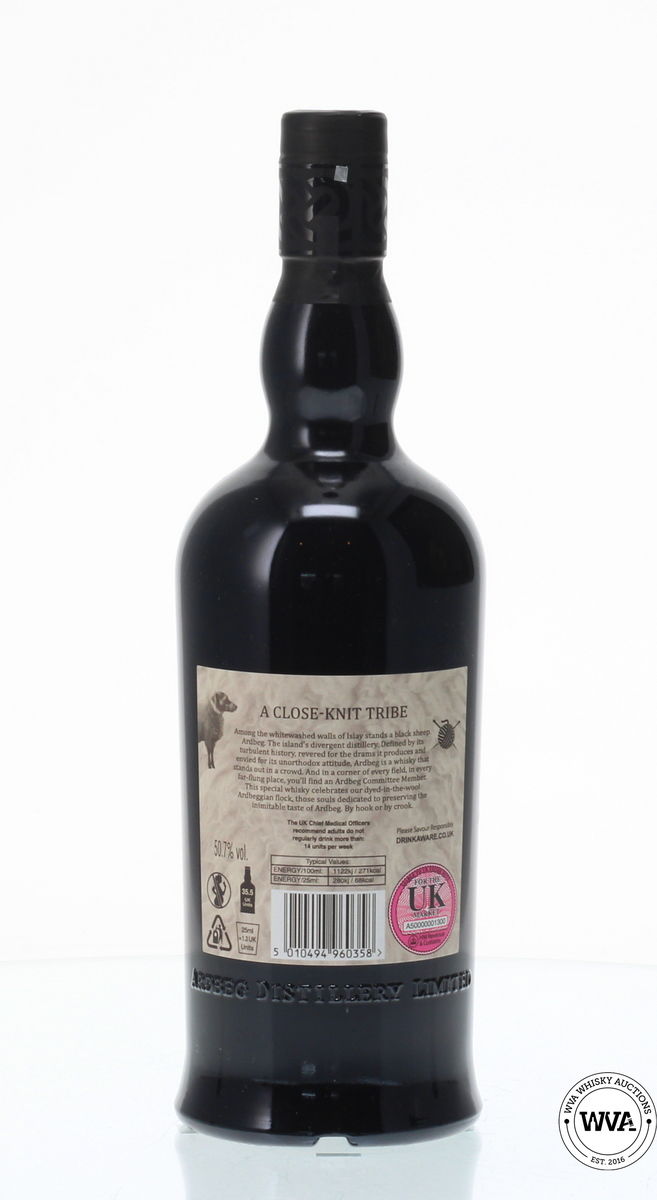 ARDBEG BLAAACK COMMITTEE 20TH ANNIVERSARY LIMITED EDITION