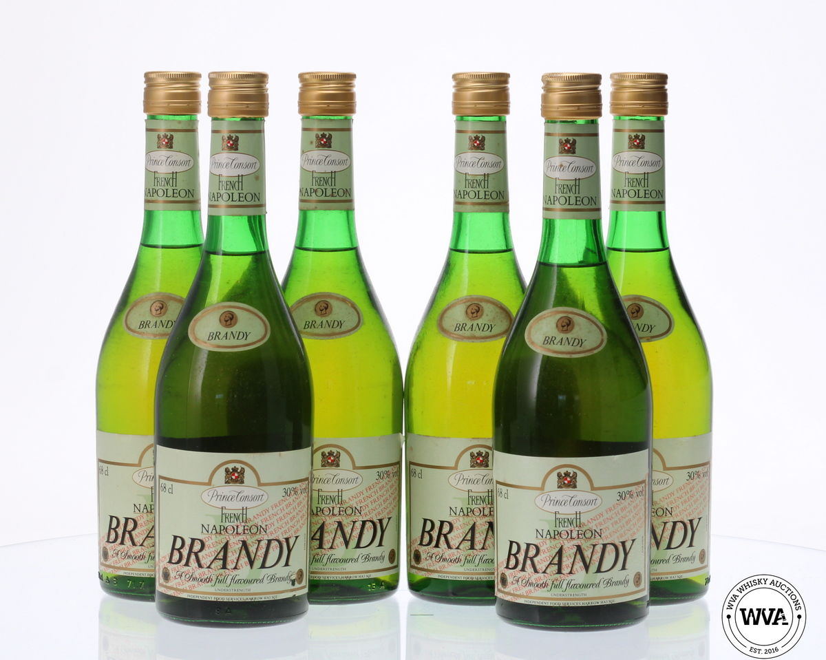 PRINCE CONSORT FRENCH NAPOLEON BRANDY 6 X 68CL 