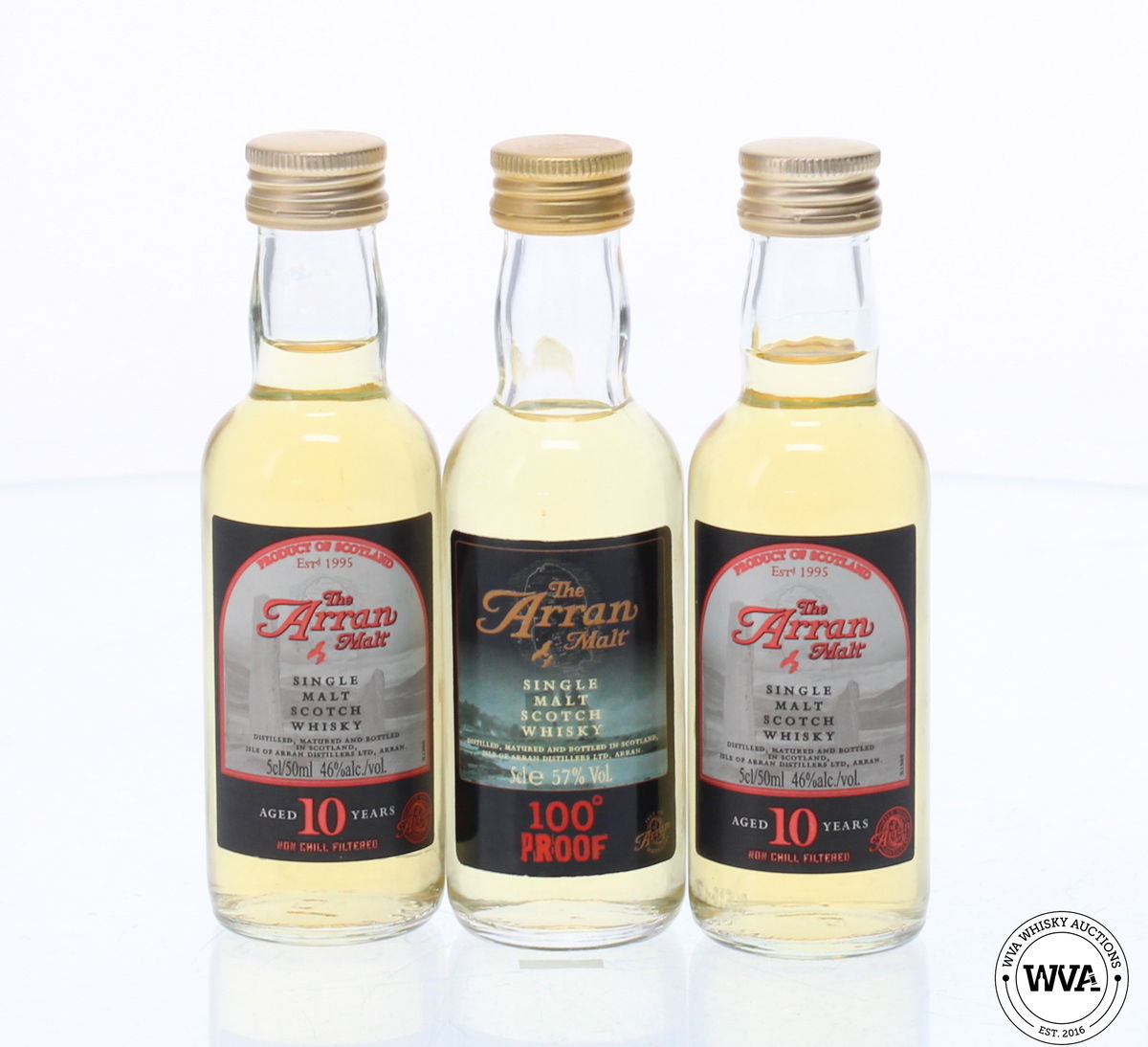 ARRAN SINGLE MALT MINIATURES 