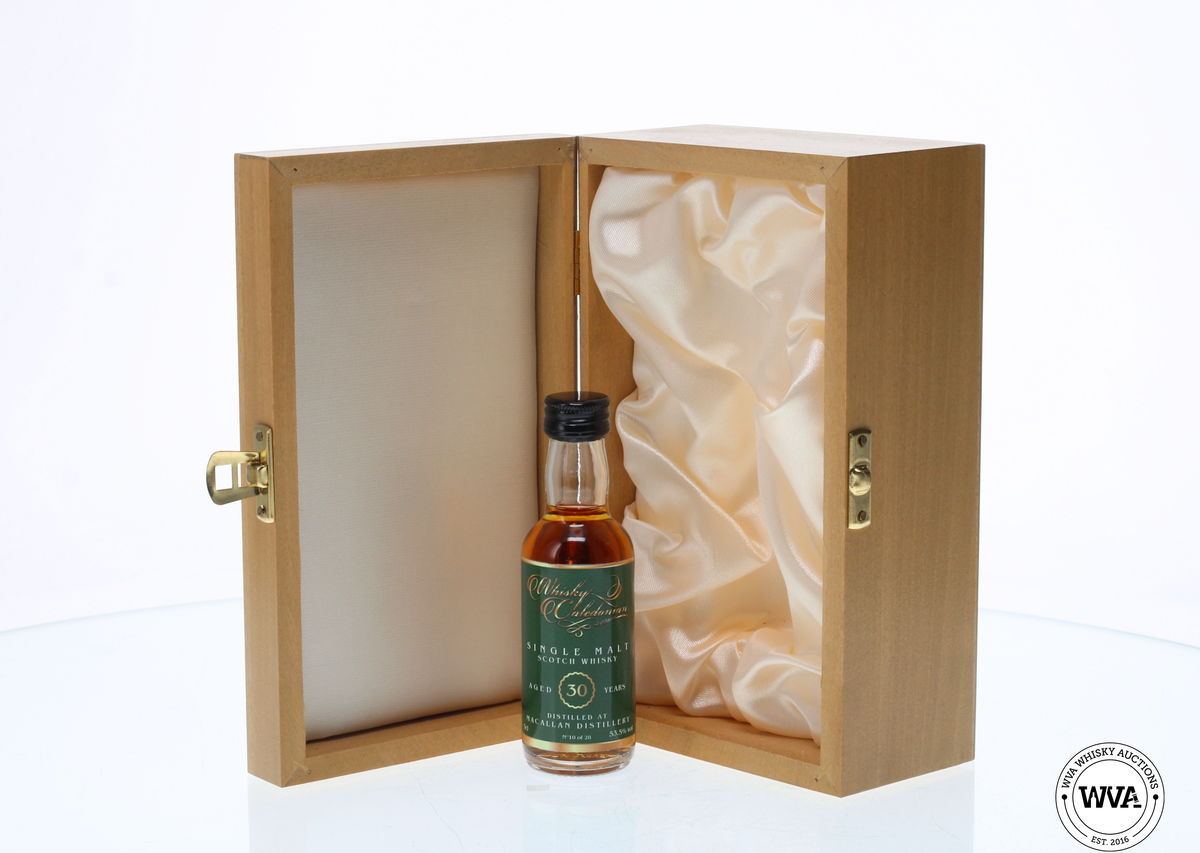 MACALLAN 30 YEAR OLD MINIATURE - WHISKY CALEDONIAN