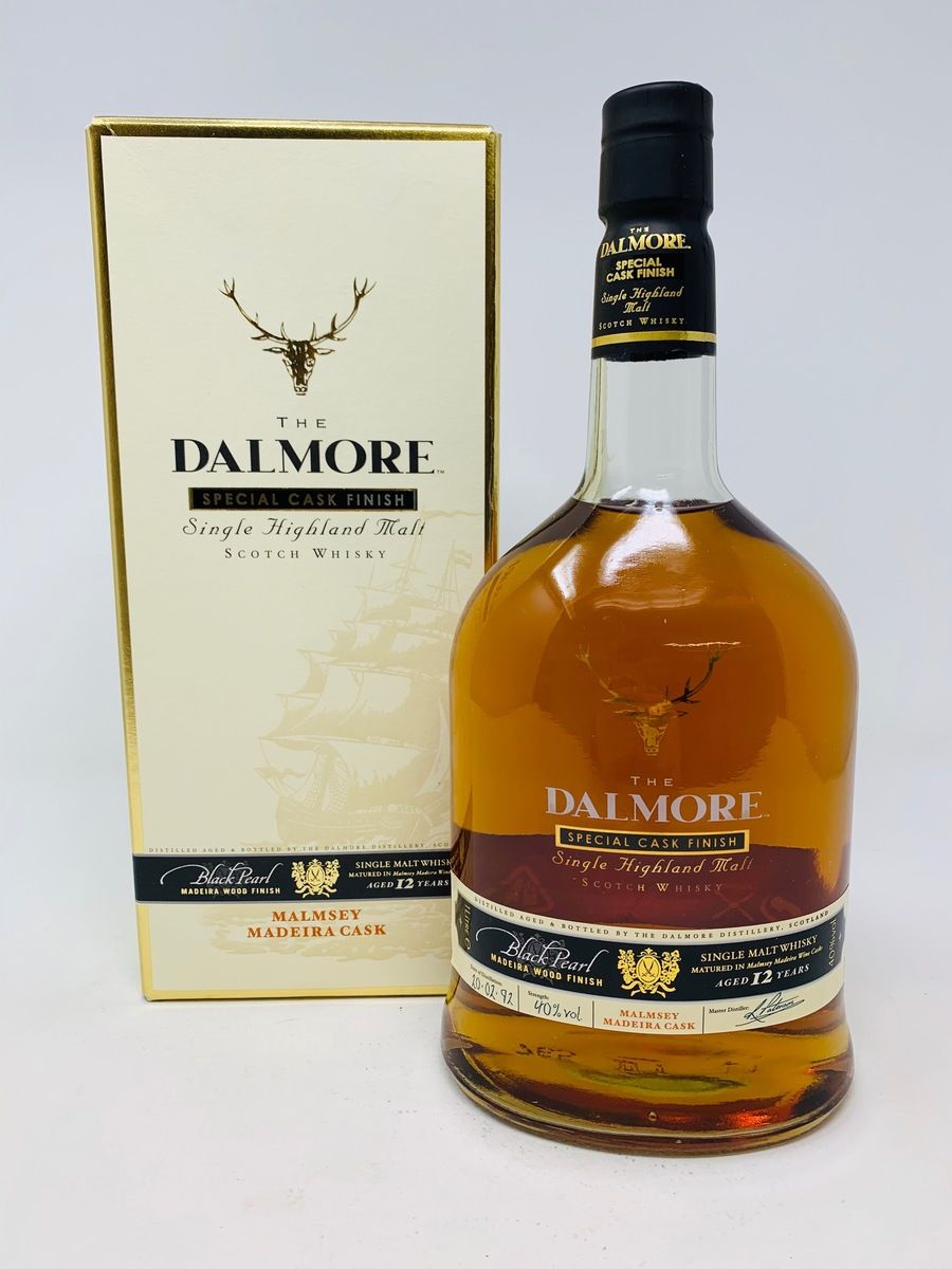 DALMORE 12 YEAR OLD "OLD BLACK PEARL" 1992
