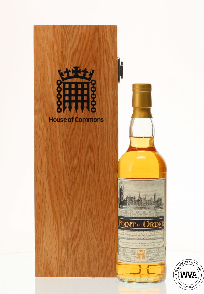 POINT OF ORDER LIMITED EDITION 23 YEAR OLD SINGLE MALT