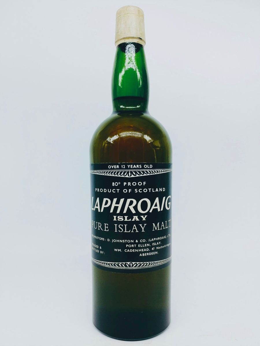 LAPHROAIG 12 YEAR OLD CADENHEAD LATE 1960’s/ EARLY 1970’s 