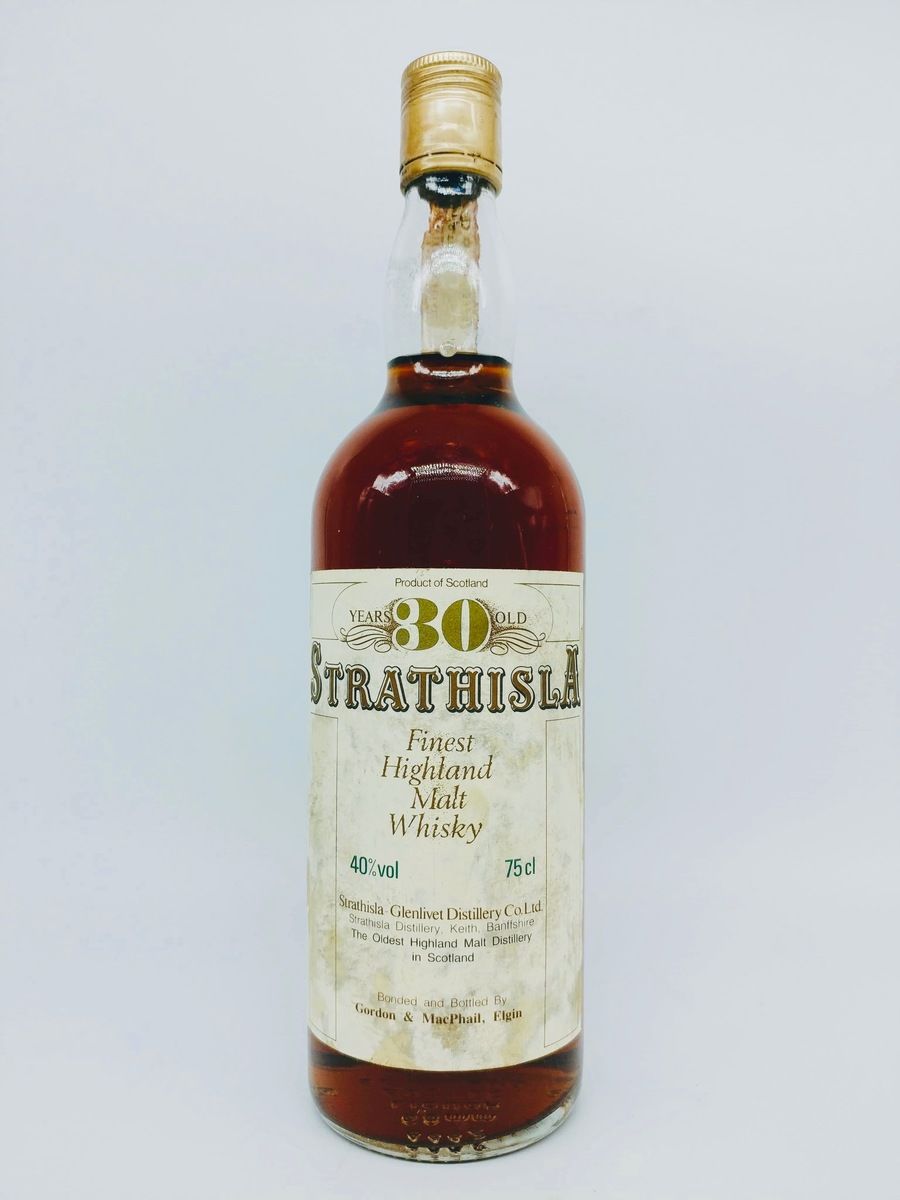 STRATHISLA 30 YEAR OLD GORDON & MACPHAIL 1980'S