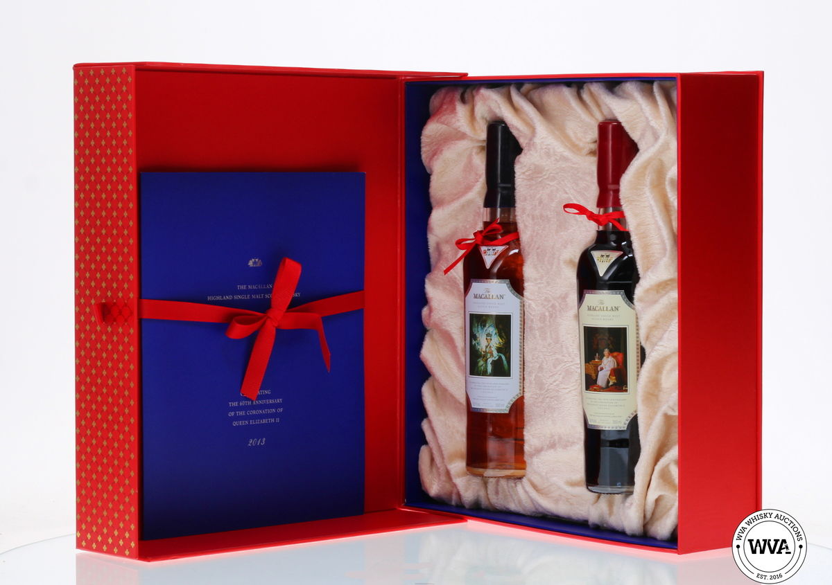 MACALLAN 60TH ANNIVERSARY OF THE CORONATION 2 X 35CL