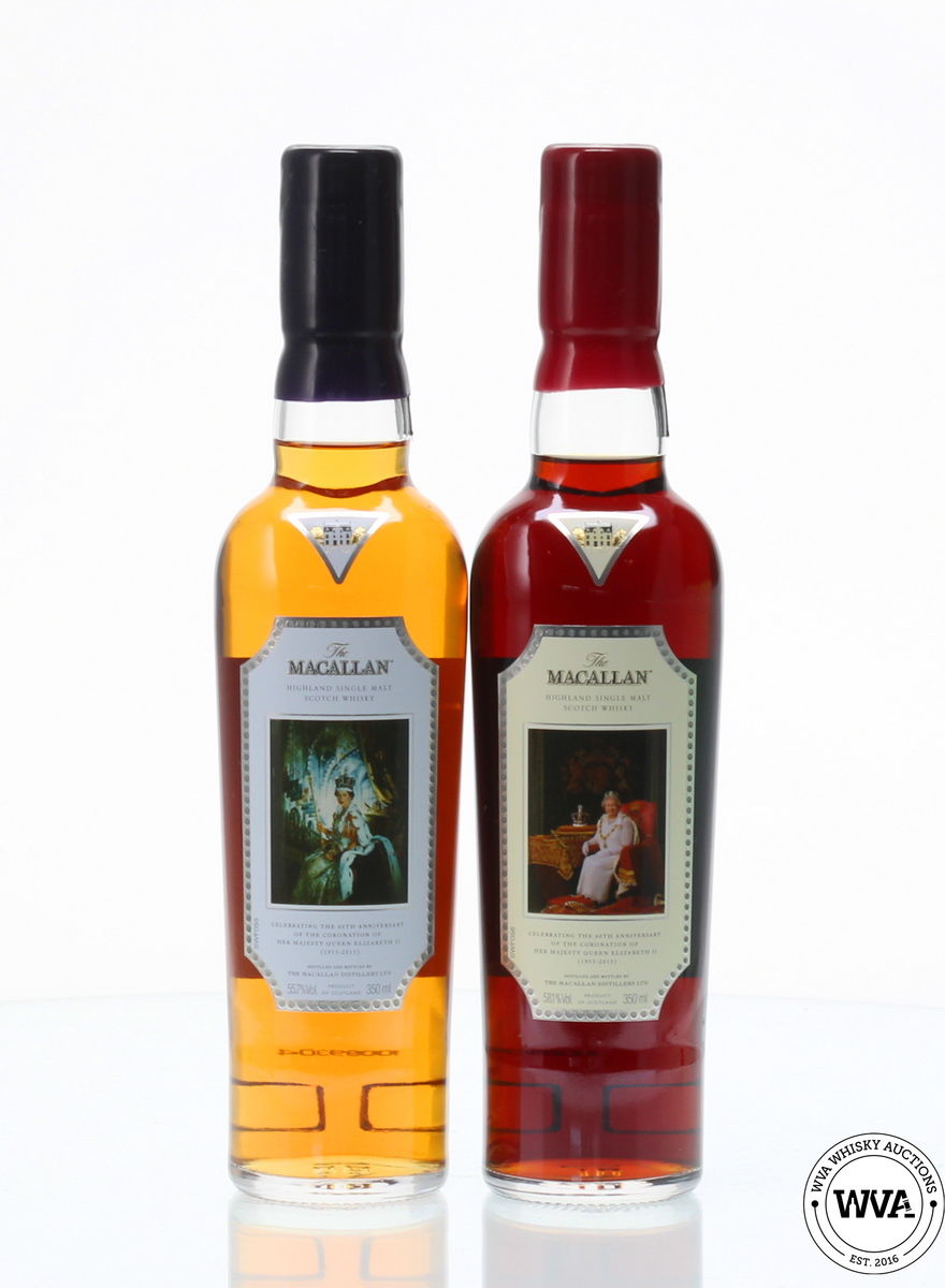 MACALLAN 60TH ANNIVERSARY OF THE CORONATION 2 X 35CL