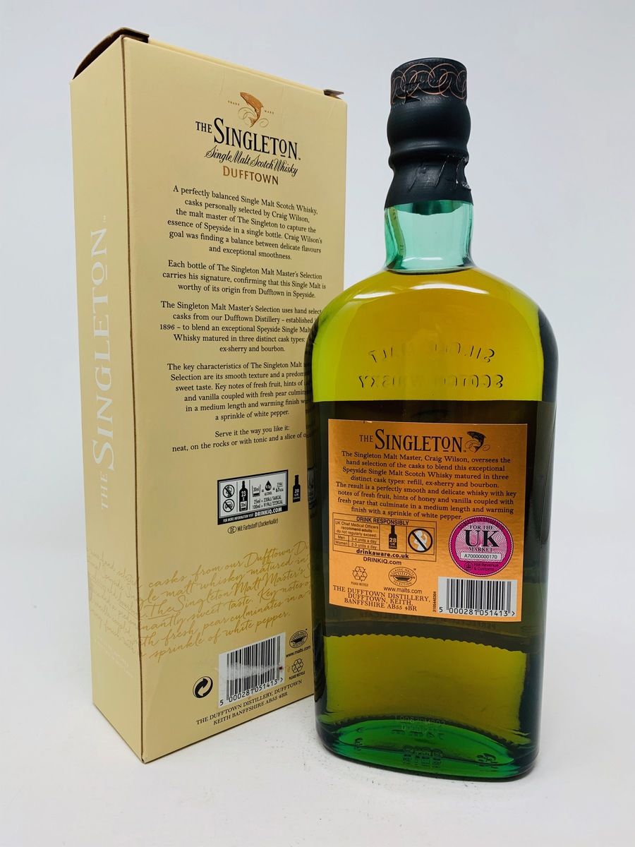 THE SINGLETON MALT MASTERS SELECTION