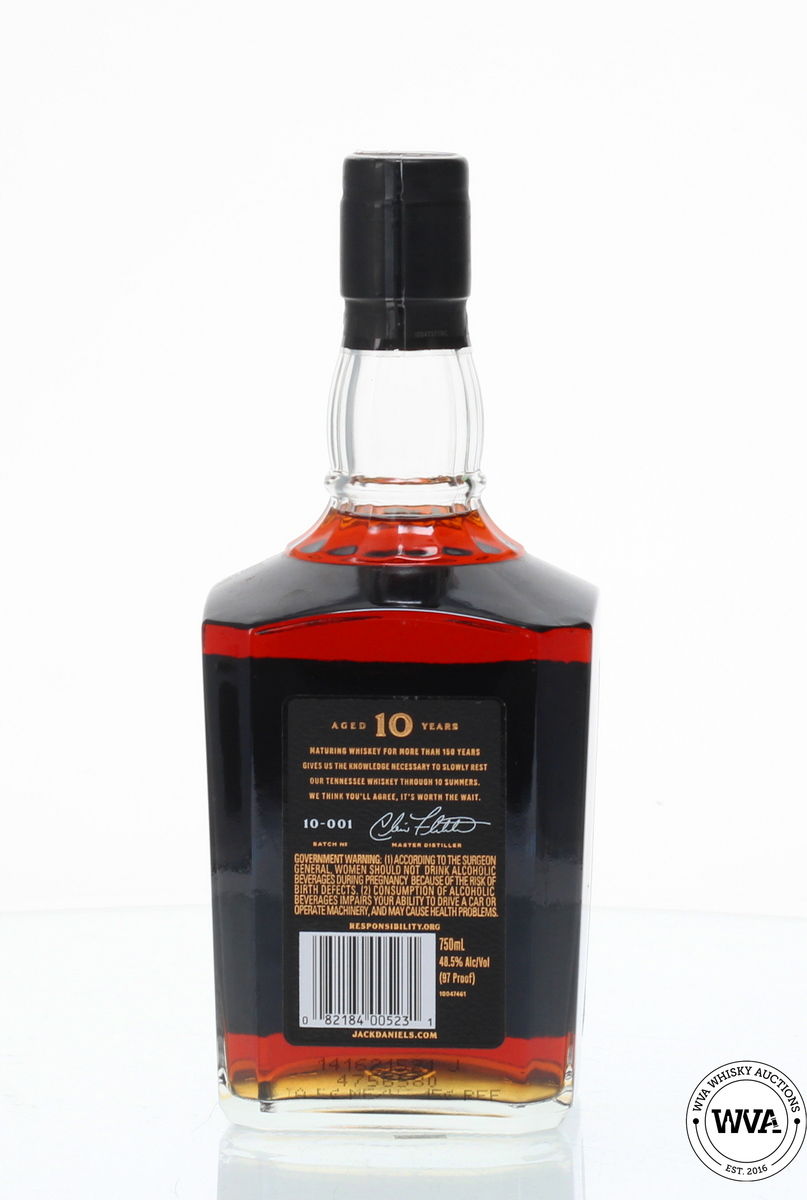 JACK DANIELS 10 YEAR OLD BATCH #01
