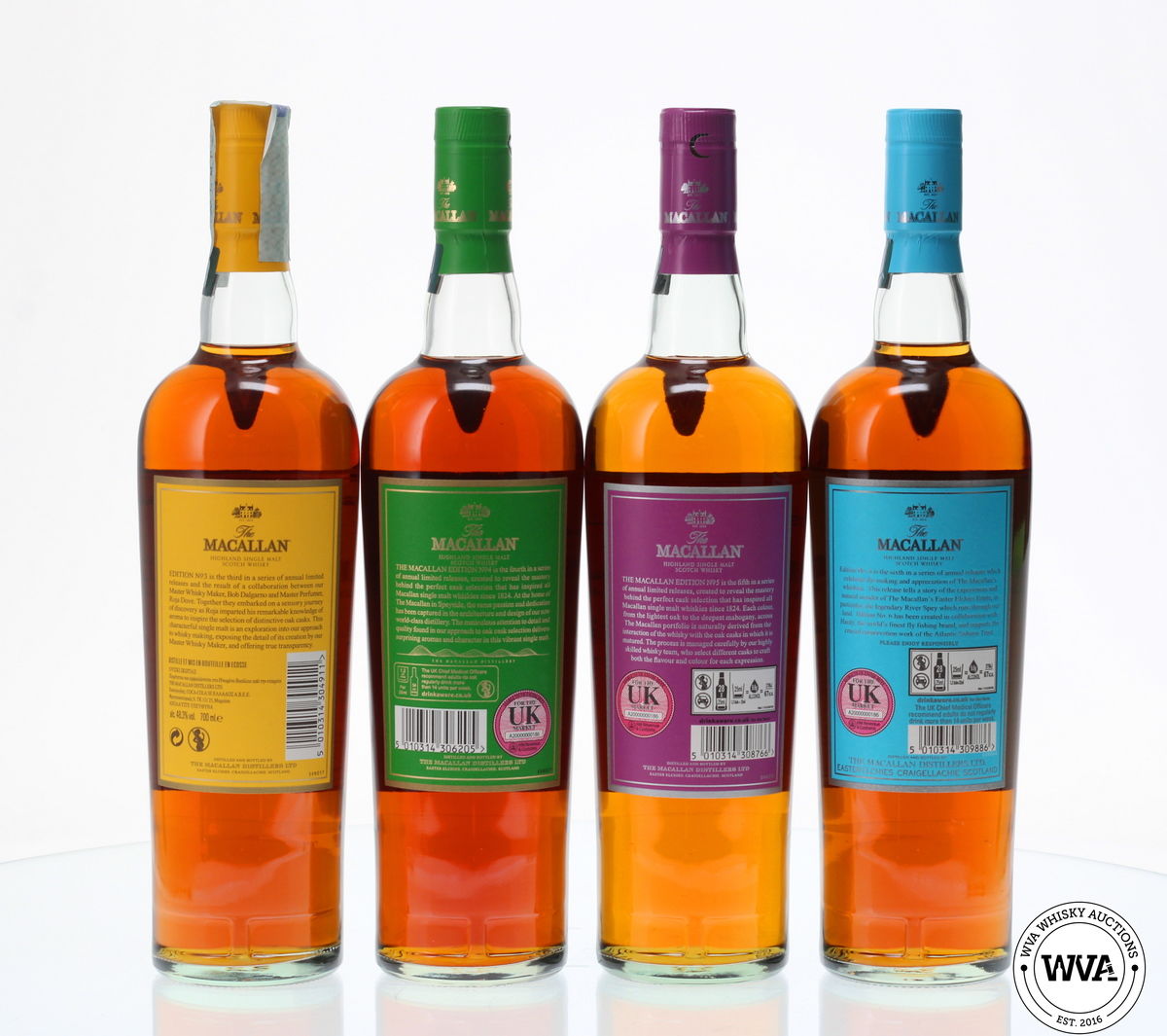 MACALLAN EDITIONS (3-6) 