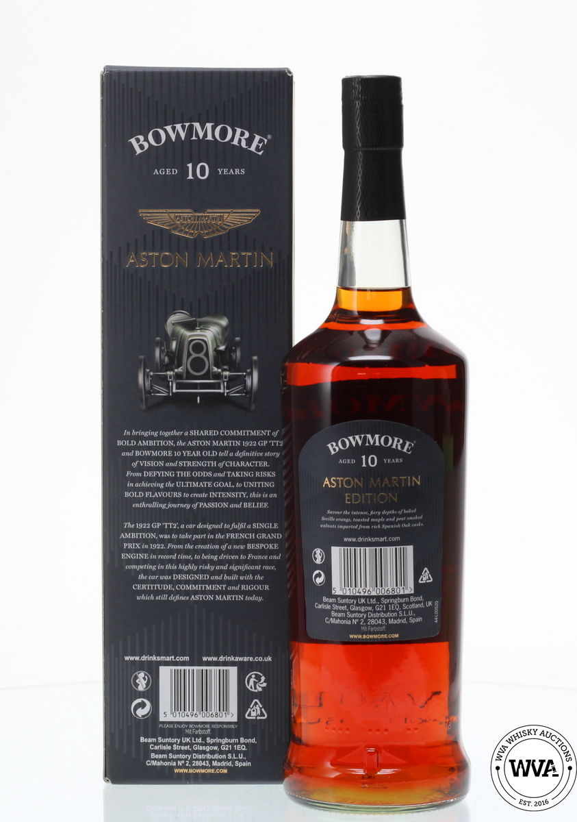 BOWMORE 10 YEAR OLD  - ASTON MARTIN EDITION No.4