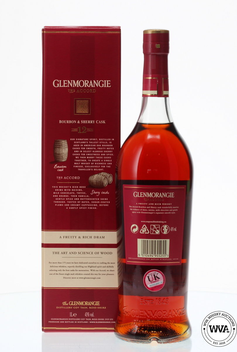 GLENMORANGIE 12 YEAR OLD - THE ACCORD 